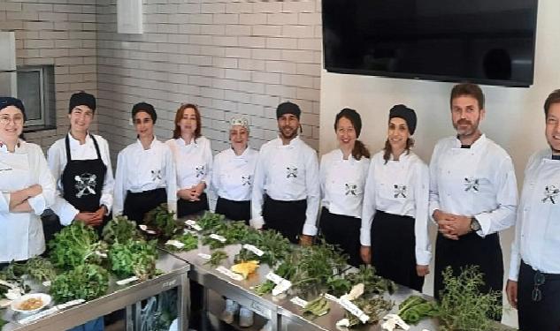 EÜ Gastronomi Akademisinin eğitimlerine Çeşme halkından yoğun ilgi