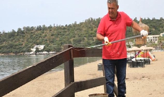 Menderes Plajlarında Tadilat Zamanı
