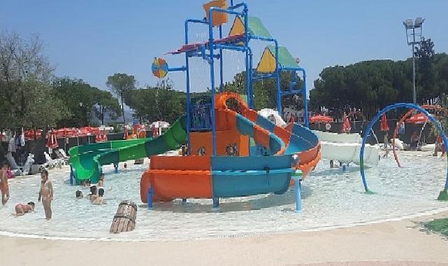Aydın Büyükşehir Belediyesi Aquaparkına yoğun ilgi