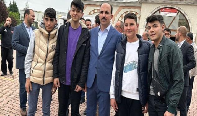 Başkan Altay Konsan Sanayi Camii’nde Vatandaşlarla Buluştu