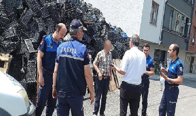 Gemlik Belediyesi Zabıta Müdürlüğü ekipleri saha denetimlerine devam ediyor
