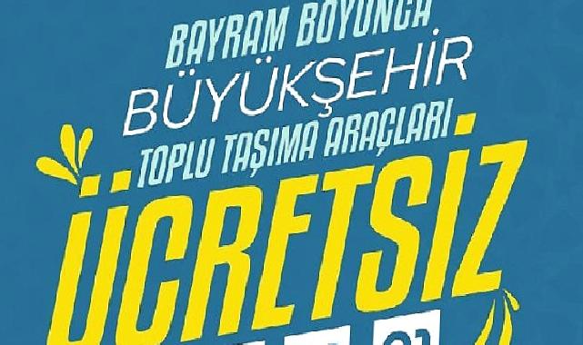 Kocaeli’de Bayramda 4 gün boyunca ücretsiz ulaşım