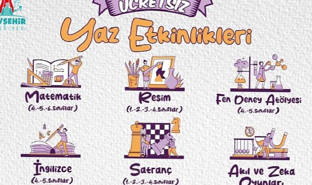 Nevşehir Belediyesi Gönüllü Eğitim Merkezi Yaz Etkinlikleri Başlıyor