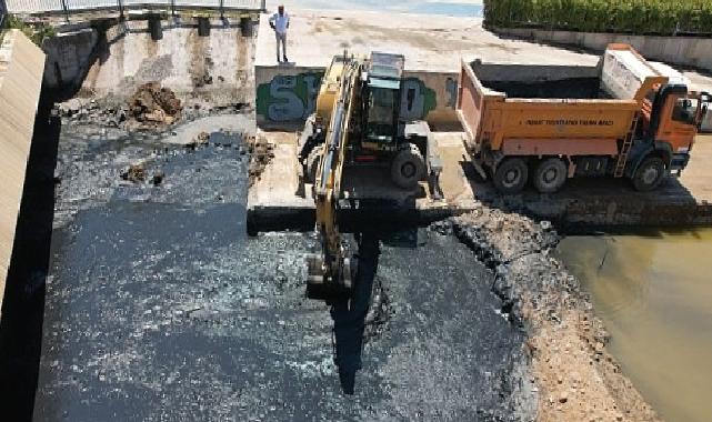 Peynircioğlu Deresi’nde temizlik çalışmaları tamamlandı