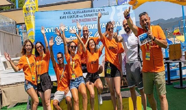 Rekortmen yüzücüler Megisti Kaş Swim Race’te “Barış ve Dostluk” için kulaç atacak