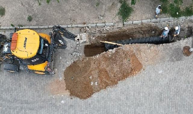 15 Temmuz Mahallesi Muhsin Yazıcıoğlu Bulvarı’nda yağmur suyu hattı için çalışmalar başladı