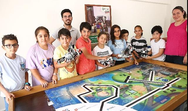 Çocuk teknoloji evi’nde yaz atölyeleri başladı 