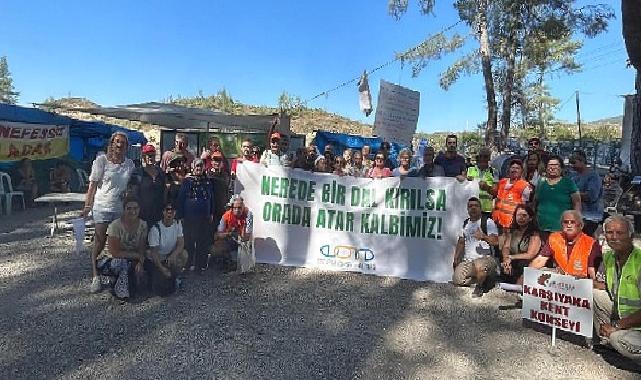 Akbelen Direnişine Efes Selçuk’tan destek
