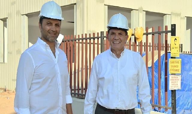 Başkan Abdullah Özyiğit, ikinci BETEM’in inşaatını inceledi