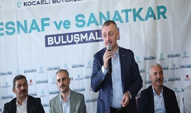 Başkan Büyükakın, Çayırova esnafıyla buluştu