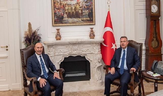 Başkan Soyer’den Vali Elban’a ziyaret