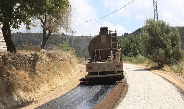 Belenobası-Gebece grup yolu asfaltında sona gelindi