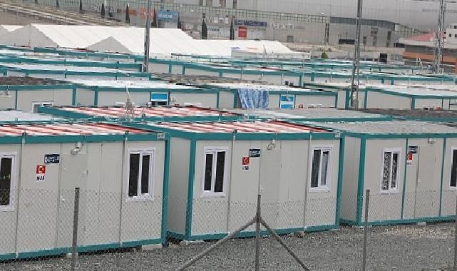 Kocaeli Büyükşehir’in konteyner kentlerinde huzurlu yaşam