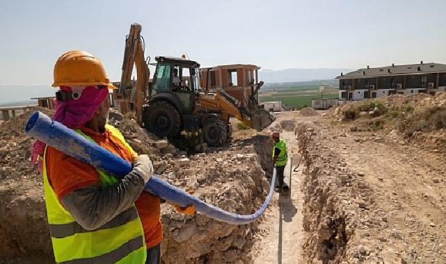 Menemen Seyrek ve Villakent mahallelerinin içme suyu hattı yenileniyor