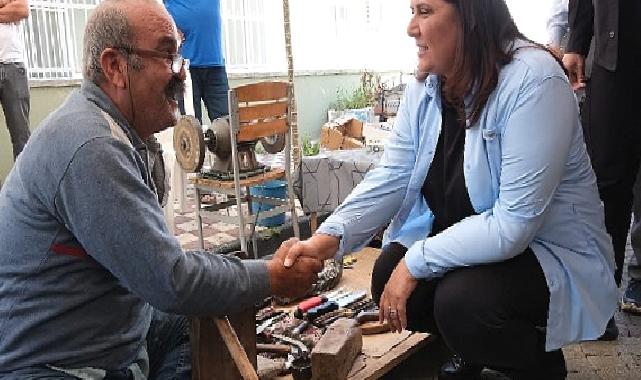 Başkan Çerçioğlu İncirliova Pazarı’nda Vatandaşlarla Buluştu