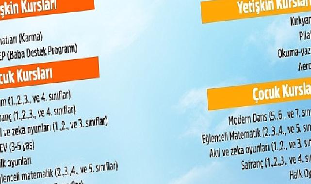 Cumhuriyet Semtevlerinde kurs kayıtları başladı