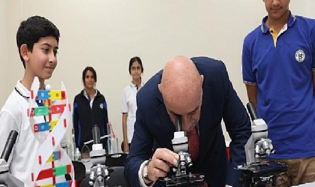Keçiören’de bir okula daha Laboratuvar Sınıfı ve Kütüphane kazandırıldı