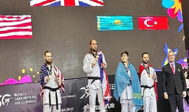Konya Büyükşehir Belediyesporlu Para Tekvandocudan Dünya Üçüncülüğü