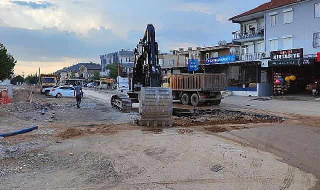 Kuzdere Mahallesi’nde altyapı çalışmaları