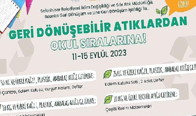 Seferihisar’da “Sıfır Atık” seferberliği