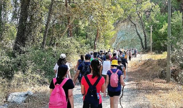 Yeşilçam yolunda doğa yürüyüşü