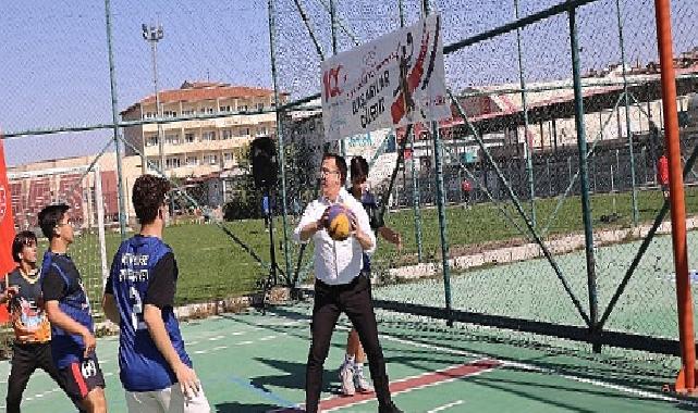 29 Ekim Cumhuriyet Kupası Sokak Basketbol Turnuvası başladı