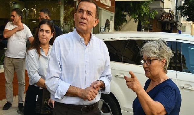 Başkan Abdullah Özyiğit, İnönü Mahallesi’nde Esnafları Ziyaret Etti