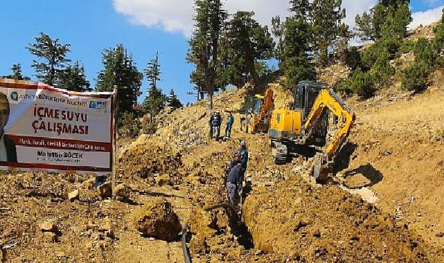Büyükşehir’den Bedan Mahallesi’ne 50 tonluk içme suyu deposu 