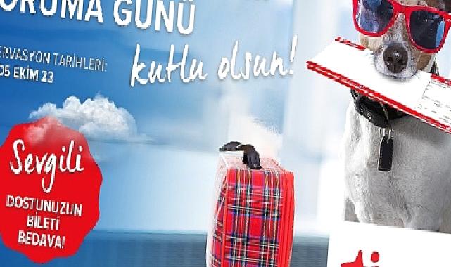 Corendon Airlines’tan Dünya Hayvanları Koruma Günü’ne Özel Kampanya