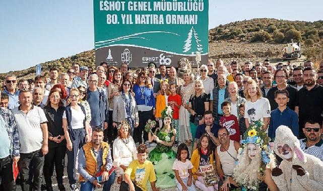 Cumhuriyetin 100’üncü yılında İzmir’e ESHOT Ormanı