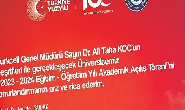 Ege Üniversitesi Akademik Yıl Açılış Töreni