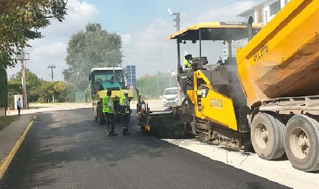 Kartepe Fevzi Çakmak Caddesi Asfaltlandı