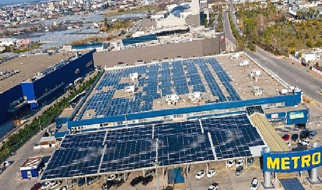 Metro Türkiye’nin 15 Mağazasında Elektrik İhtiyacının Yüzde 70’ten Fazlası Güneş Enerjisi Sistemi ile Karşılanıyor