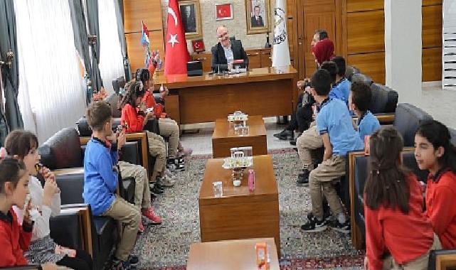Öğrencilerden Başkan Bilgin’e Anlamlı Mektup