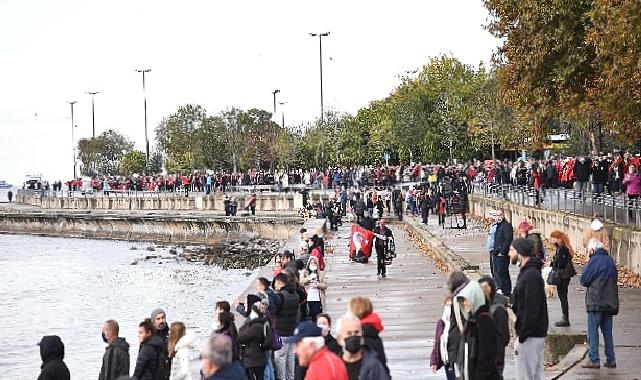 10 kasım’da kadıköy’de “Ata’ya saygı zinciri” oluşturulacak