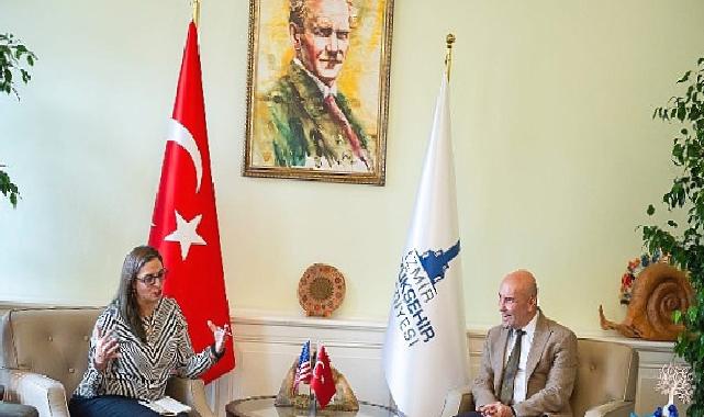 ABD Başkonsolosu Abella Soyer’i ziyaret etti