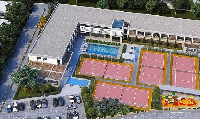 İzmir’in en kapsamlı tenis merkezinin temeli narlıdere’de atılıyor