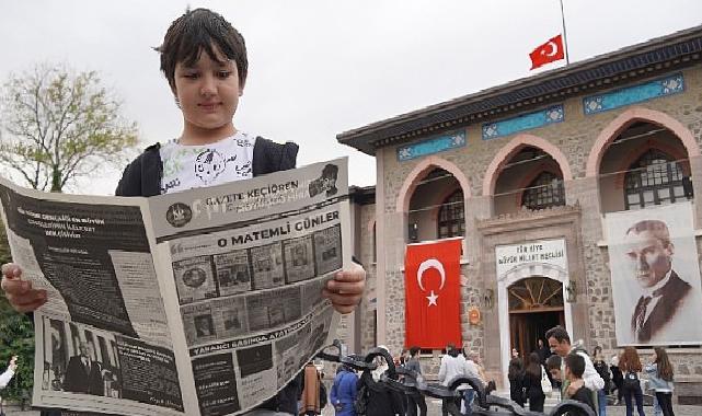 Keçiören Belediyesi’nden Atatürk’ü Ölümsüzleştiren Özel Gazete Baskısı