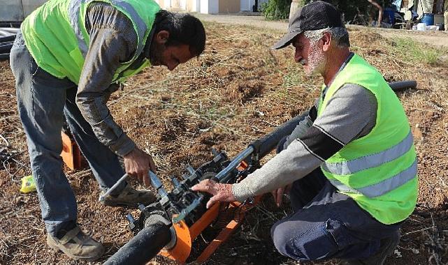Serik Yukarıkocayatak Mahallesi’ne yeni içme suyu hattı