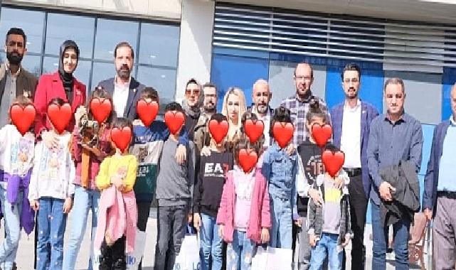 TÜMKİAD deprem çocuklarını sevindirdi