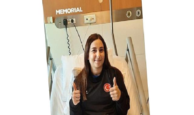 Milli Hentbolcu Beyza Karaçam, Ön Çapraz Bağ Ameliyatı Oldu
