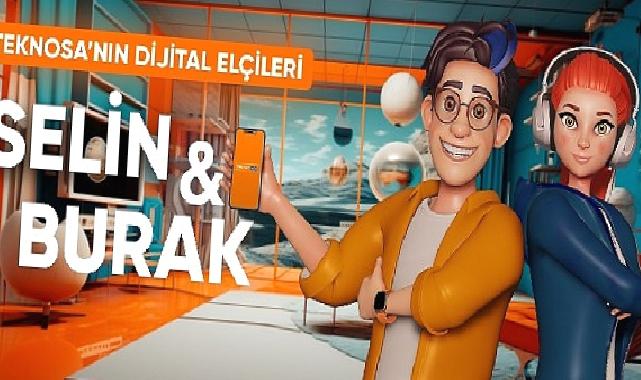 Teknosa’nın dijital elçileri Burak ve Selin  teknoloji tutkunlarının yanında 