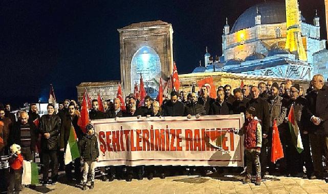 Nevşehir’de terör ve israil’in gazze’ye yönelik saldırıları protesto edildi