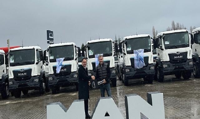 Türkiye’nin köklü grubu Ziver Holding, inşaat şirketinin filosuna 30 MAN kamyon kattı