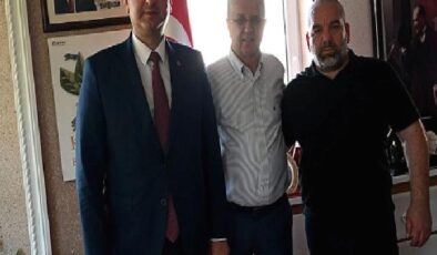 AKATÜB Başkanı Atahan’dan Başkan Topaloğlu’na ziyaret