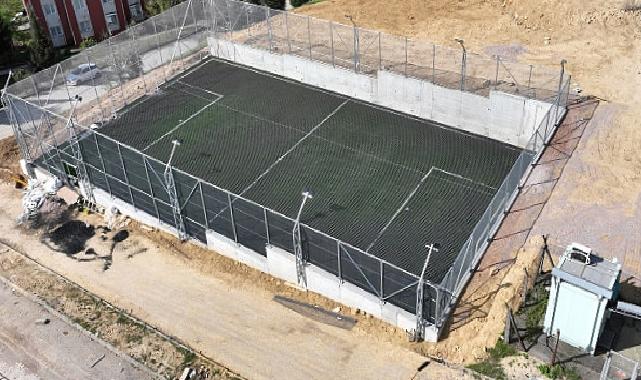 Ayazma Mahallesi futbol sahasında sona gelindi