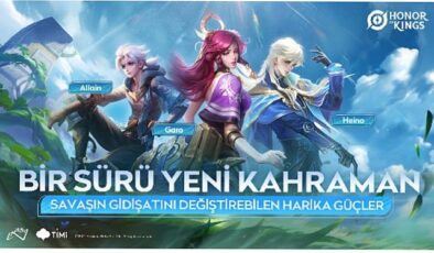 Honor of Kings yeni güncellemelerle oyunseverlerin karşısında