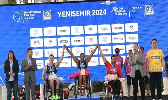 Yenişehir’deki Dünya Paratriatlon Kupası’nda tarih yazıldı