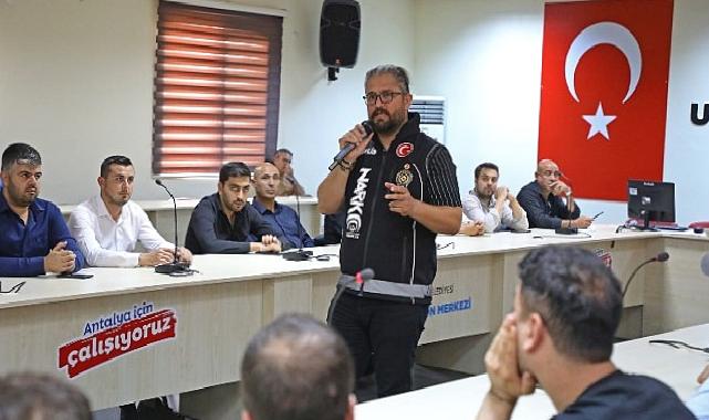 Toplu taşıma sürücülerine narkotik eğitimi